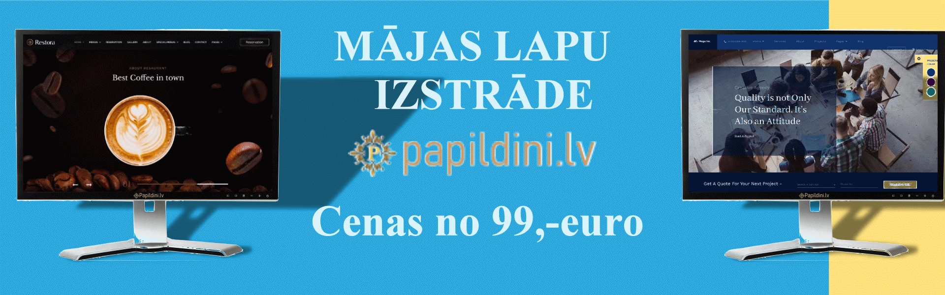 Mājas lapu izstrāde 
